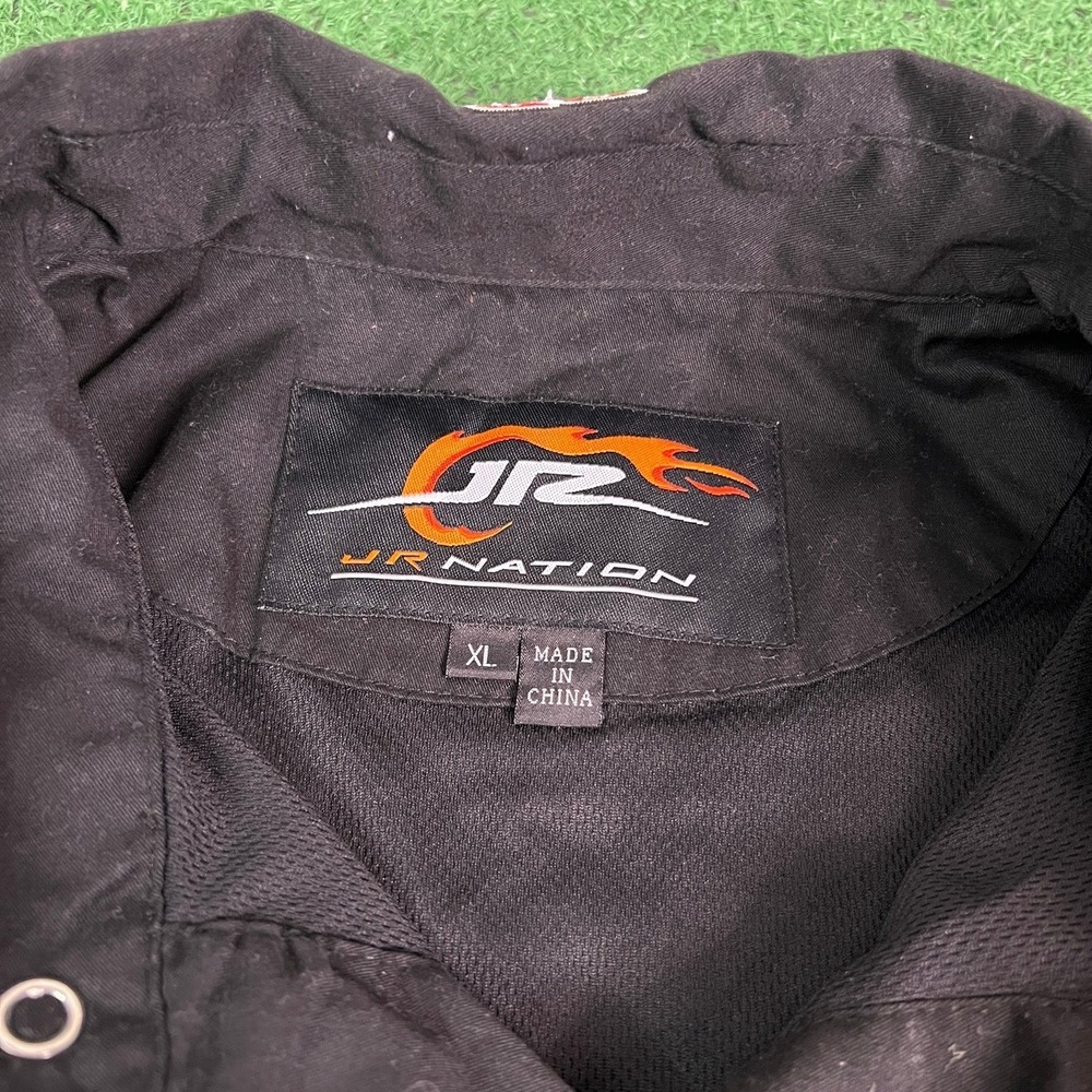 RARE Vintage NASCAR Mountain Dew Dale Jr Racing Button Up Shirt (Size - X Large) - Picture 12 of 12
